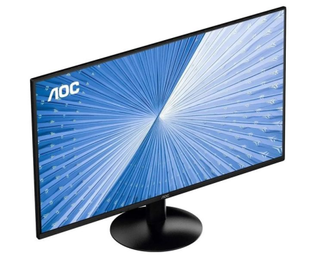 Фото 27" AOC 2560x1440 WLED 16:9 IPS 350cd, 1500:1, 20M:1, 4ms, 178°/178°, HDMI, DP, 120Hz, Tilt, VESA, External, Black, 3y