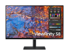 Samsung 32" ViewFinity S8 S80PB S32B800PXI (IPS 16:9 3840x2160x60Hz 5ms 350cd 1000:1 178/178 1,07 bill; DP; HDMI; USB-C (90W); USB3.0x3 RJ45 HAS Tilt Swiv VESA Black