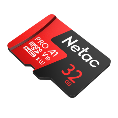 Фото Netac P500 Extreme PRO 32GB MicroSDHC V10/A1/C10 up to 100MB/s, retail pack card only