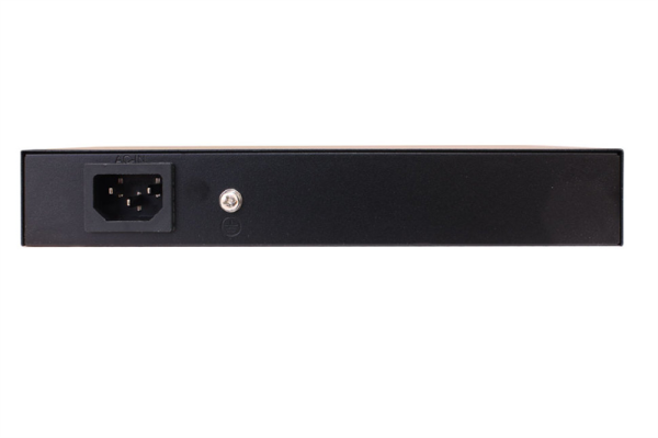 Фото OSNOVO SW-21000(120W) PoE коммутатор Fast Ethernet на 10 RJ45 портов. Порты: 1 x FE (10/100Base-T) с PoE (до 60W, A+B) + 7 x FE (10/100Base-T) с PoE (до 30W), 2 x FE (10/100 Base-T). Соответствует ста