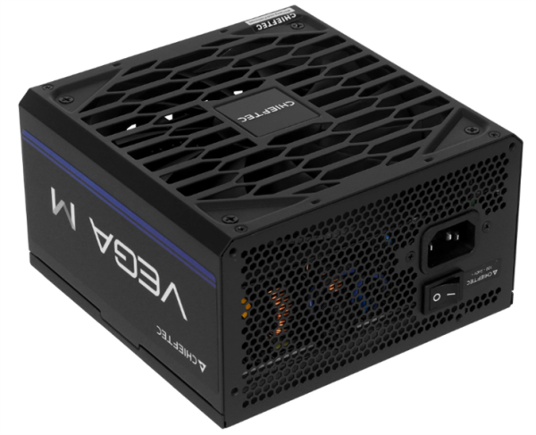 Фото Chieftec Vega M PPG-1000-C (ATX 3.1, 1000W, 80 PLUS GOLD, Active PFC, 135mm fan, Gen5 PCIe, Full Cable Management) Retail