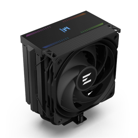 Фото ZALMAN CNPS13X BLACK, 120mm FAN, 5 HEAT PIPES, 4-PIN PWM, 600-2000 RPM, 29,7 DBA MAX, HYDRO BEARING, ARGB TOP COVER, FULL SOCKET SUPPORT