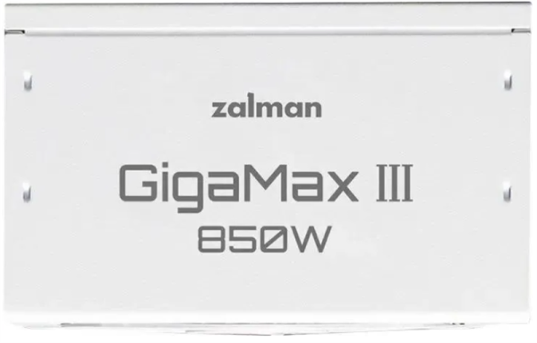 Фото Zalman ZM850-GV3 WH, 850W, ATX12V v3.0, Gen 5.0, APFC, 12cm Fan, 80+ Bronze, Retail