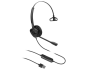 Fanvil HT301-U Моно гарнитура USB, кож.зам., HD Audio, складной микрофон, 1,8м., 73г.