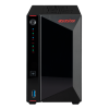 Фото ASUSTOR AS5402T 2-Bay NAS/Media player/Intel Celeron N5105 2.0GHz up to 2.9GHz, 4GB SO-DIMM DDR4, noHDD(HDD,SSD),/2x 2,5Gb (LAN)/3xUSB3.2,HDMI
