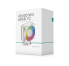 Фото DEEPCOOL AG400 WH ARGB V2 LGA1851/1700/1200/115X/AM5/AM4 (18шт/кор, TDP 220W, PWM, ARGB Fan 120mm, 4 тепл. трубки, белый) RET (R-AG400-WHAMMN-GJD)