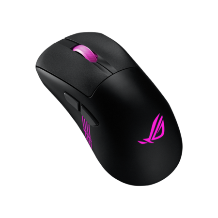 Фото ASUS ROG KERIS II ORIGIN, 54g, Wired, 2.4GHz RF, Bluetooth 5.1, 42K DPI sensor, 5 Programmable Buttons, Black