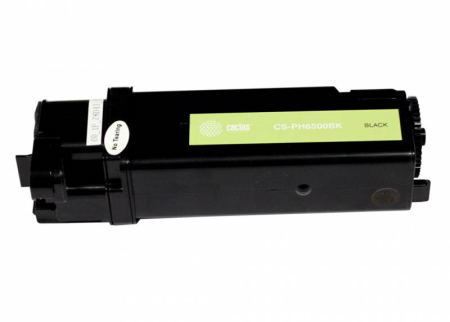 Фото Картридж лазерный Cactus CS-PH6500BK 106R01604 черный (3000стр.) для Xerox Phaser 6500/WorkCentre 6505