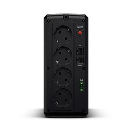 Фото CyberPower UT1200EG Line-Interactive 1200VA/700W USB/RJ11/45/Dry Contact (4 EURO) NEW