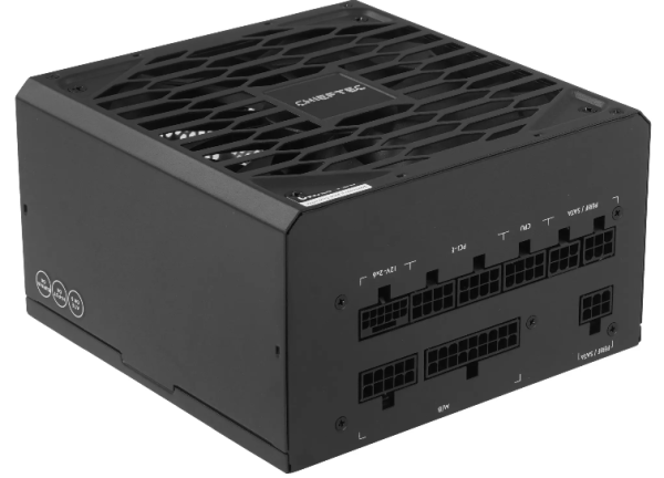 Фото Chieftec Vega M PPG-850-C (ATX 3.1, 850W, 80 PLUS GOLD, Active PFC, 135mm fan, Gen5 PCIe, Full Cable Management) Retail