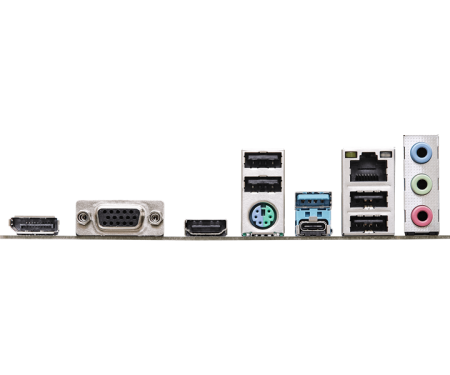 Фото ASROCK H610M-HDV/M.2+ D5, LGA1700, H610, 2*DDR5, 4*SATA, 1*M.2, 1*USB 3.2, 4*USB 2.0, Type-C, 1*PCIx16, 1*PCIx1, HDMI+D-Sub,mATX