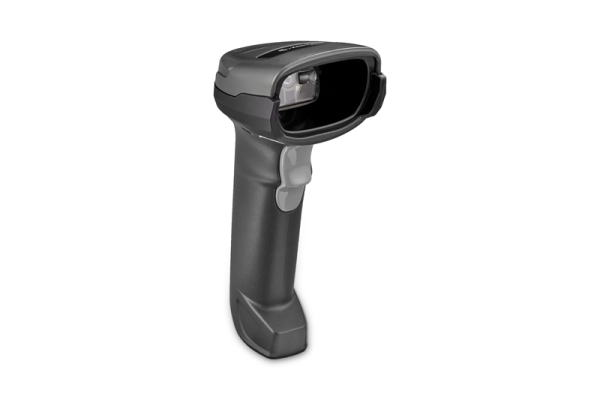 Фото Zebra DS2208-SR BLACK USB KIT Комплект с подставкой: DS2208-SR00007ZZCN SCANNER, CBA-U21-S07ZBR SHIELDED USB CABLE, 20-71043-04R STAND