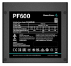Фото Deepcool PF600 80+ (ATX 2.4 600W, PWM 120mm fan, 80 PLUS, Active PFC) RET (R-PF600D-HA0B-WDEU)