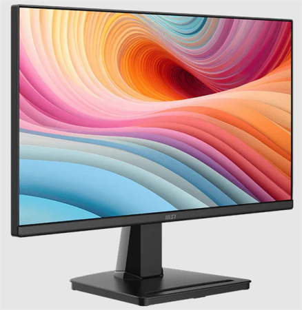 Фото MSI PRO MP225 E12L 21.45" 16:9 FHD(1920x1080) IPS Flat,1ms(MPRT),1300:1,100M:1,300nit,178/178,HDMI 1.4,VGA(D-Sub),Tilt,VESA,120Hz,Black,1y war-ty