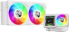 Formula V Line Cryo Wing Digi 240 WH, 240mm, LCD 2.73", 2x120mm, ARGB fans, LGA115X/1200/1700/1851/1366/2011/2066, AM3/AM4/AM5/Ryzen3/Ryzen5/Ryzen7/Threadripper/RT4