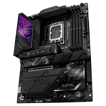 Фото ASUS ROG STRIX Z890-E GAMING WIFI, LGA1851, Z890, 4*DDR5, 4*SATA, 7*M.2, 10*USB 3.2, 2*Type-C, 2*PCIx16, 2*Thunderbolt™ 4, HDMI+DP, ATX; 90MB1IM0-M0EAY0