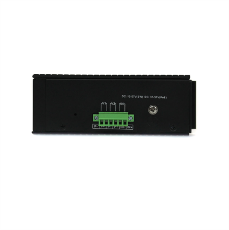 Фото OSNOVO SW-80822/IR Промышленный PoE коммутатор Gigabit Ethernet на 10 портов. Порты: 2 x GE (10/100/1000Base-T) с PoE BT (до 90W) + 6 x GE (10/100/1000Base-T) с PoE (до 30W) + 2 x GE RJ45 (10/100/1000