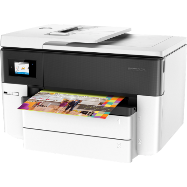 Фото HP OfficeJet Pro 7740 WF AiO Printer