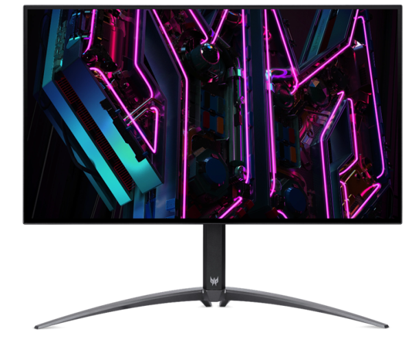 Acer Predator X27Ubmiipruzx 26,5" OLED 2560x1440 240 Hz1 000cd/m 20,01 / 0,03ms 2xHDMI + 1xDP + 1xType-C(90W) + Audio out + USB 3.2x2+USB-B +Speaker 5Wx2150 H.Adj Pivot