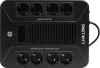 Фото SMARTWATT ИБП линейно-интерактивный, мощность 600/360 ВА/Вт, напольный/настенный, LCD дисплей, Shuko CEE7/4 - 8 шт. (4 шт. с резервным питанием, 4 шт. - сетевой фильтр), встроенные АКБ (3703020280001)