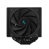 Фото DEEPCOOL ASSASSIN IV LGA20XX/1700/1200/115X/AM5/AM4 (6шт/кор,TDP 280W, PWM, DUAL FAN 140mm + 120mm, DUAL Heatsink, 7 Heatpipe, Copper Base) RET (R-ASN4-BKNNMT-G)