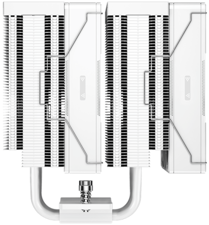 Фото PCCooler RZ620 WH, 2x120mm FAN, 6 HEAT PIPES, 4-PIN PWM, 500-2200 RPM, 32 DBA, FDB BEARING, LGA 1851/1700/1200/115X, AMD AM5/AM4