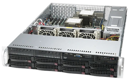 Supermicro SuperServer 2U 620P-TRT noCPU(2)3rd GenScalable/TDP 270W/no DIMM(16)/ SATARAID HDD(8)LFF/6xLP,M2/2x10GbE/2x1200W